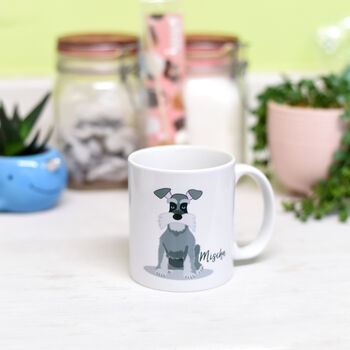 Personalised Cute Dog Name Mug Gift, 2 of 12