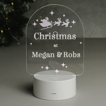 Personalised Free Text Christmas LED Light, 12 of 12