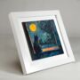 Window To The Wild Framed Ceramic Art Tile, thumbnail 7 of 10