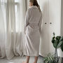 Luxury Embroidered Personalised Robe, thumbnail 4 of 6