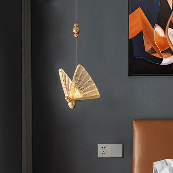Butterfly Pendant Ceiling Light, 2 of 11