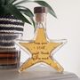 Personalised Teacher Sparkly Gin Star, thumbnail 1 of 4