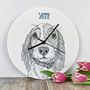 Personalised Pet Portrait Clocks, thumbnail 1 of 7