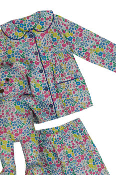 Bloom Girls Pyjama Set With Matching Teddy Bear, 6 of 7