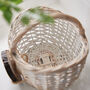 Personalised Vintage Wicker Basket, thumbnail 3 of 5