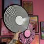 Psychedelic Round Upcycled 12' Lp Vinyl Record Decor, thumbnail 8 of 10