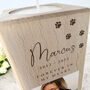 Personalised Solid Wooden Photo Pet Memorial Tea Light Holder 13cm H X Five.5cm W X Five.5cm D, thumbnail 2 of 6