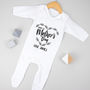 Personalised First Mother's Day Mono Bodysuit, thumbnail 5 of 10