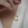 Sterling Silver Or 9ct Gold Vermeil Molten Initial, thumbnail 1 of 6