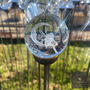 Stylish 3D Crystal Ball Orb Garden Stake, Multiple Designs To Choose From, thumbnail 5 of 12