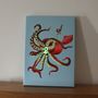 Squid Glow In The Dark Canvas, thumbnail 2 of 6
