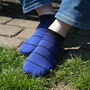 Retro Royal Navy And Lux Taylor Marine Men Trainer Socks, thumbnail 3 of 5