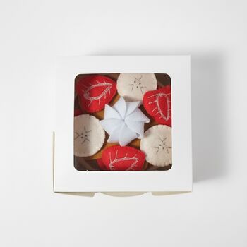 Handmade Felt Pancakes: Buildable Breakfast Play Food Gift Set, 4 of 5