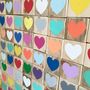 100 Hearts, Reclaimed Wood Mosaic, thumbnail 3 of 3