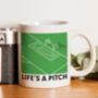 Personalised Life's A Pitch Mug, thumbnail 2 of 2