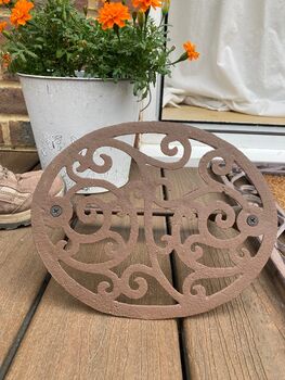 Cast Iron Boot Jack Welly Scraper Outdoor Shoe Cleaner, 2 of 8