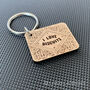 I Love Biscuits Custard Cream Keyring, thumbnail 3 of 7