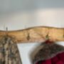 Coat Hooks Mounted On Handcrafted Spalted Beech Wood, thumbnail 1 of 9