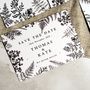 Woodland Fern Wedding Invitation Set, thumbnail 3 of 12