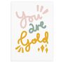 You Are Gold Inspirational Art Print, thumbnail 3 of 7