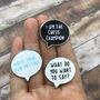 Personalised Design Your Speech Bubble Enamel Pin, thumbnail 2 of 7