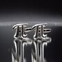 Pi Symbol Cufflinks 316 L Stainless Steel Mathematics Gift For Him, thumbnail 5 of 5