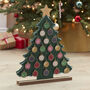 Wooden Christmas Tree Advent Calendar, thumbnail 1 of 3