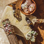 Faceted Crystal Intention Beaded Bracelet, thumbnail 11 of 12
