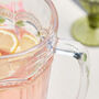 Vela Beaded Glass Serving Pitcher, thumbnail 5 of 5