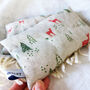 Reindeer Linen Wheat Heat Bag, thumbnail 2 of 5