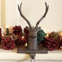 Woodland Reindeer Christmas Stocking Holder, thumbnail 5 of 5