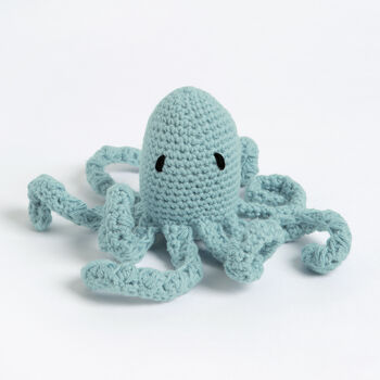 Baby Octopus Easy Crochet Kit, 3 of 9