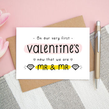 Mr And Mrs Valentine's Card, 5 of 11