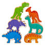 Set Of Six Wooden Toy Stackable Dinosaurs, thumbnail 5 of 5