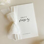 Luxury 'Her Vows' Wedding Vows Card, Personalised, thumbnail 5 of 11