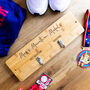 Personalised Running Medal Holder Gift For Runner, thumbnail 3 of 5