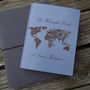 Personalised 'Wonderful World' Leather Travel Journal, thumbnail 9 of 11