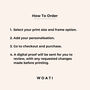 Personalised Metallic Gold Song Lyrics Print, thumbnail 7 of 8