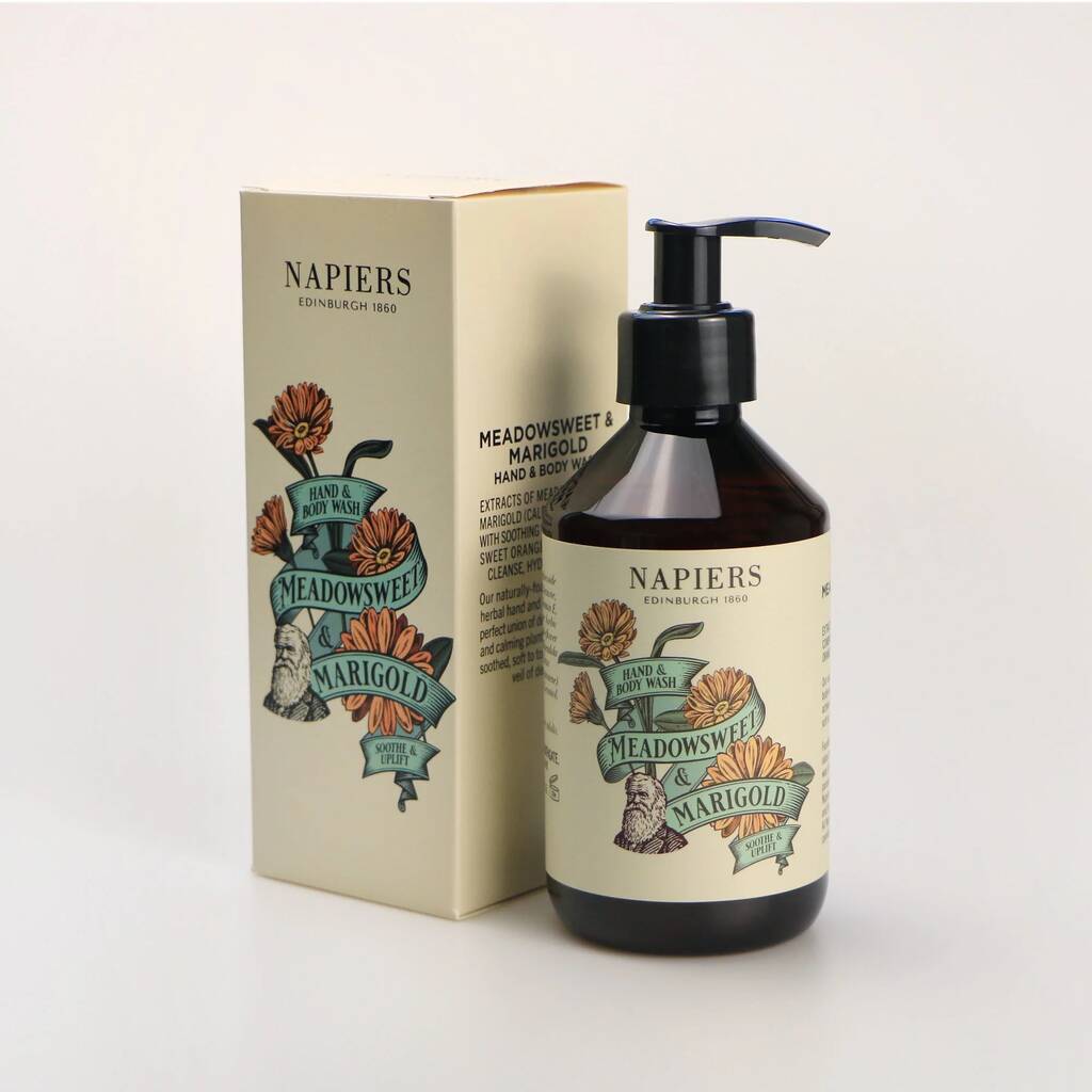 Meadowsweet And Marigold Hand / Body Wash, 1 of 5