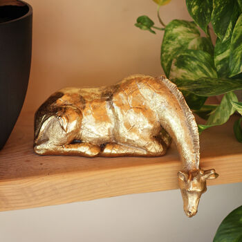 Gold Giraffe Shelfie Ornament, 4 of 4