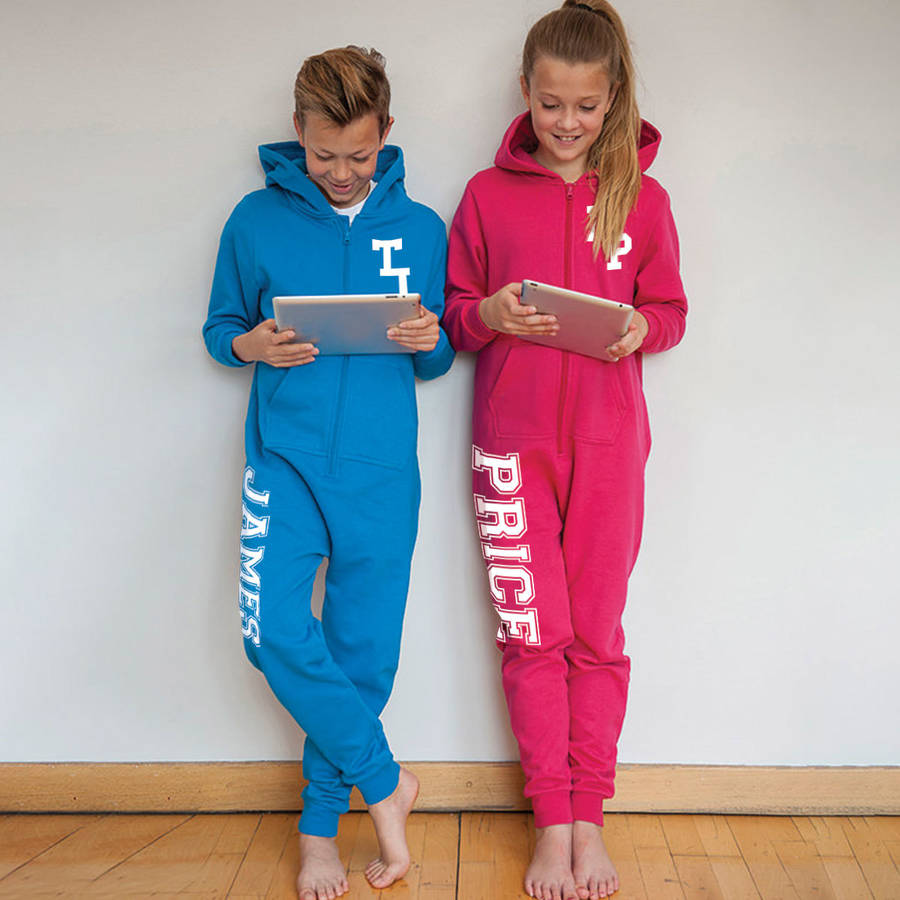 Girls personalised onesie sale