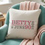 Personalised 90th Birthday Cushion, thumbnail 1 of 10