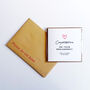 Personalised Red Heart Engagement Card, thumbnail 7 of 8