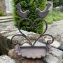 Cast Iron Wall Mounted Bird Feeder, thumbnail 7 of 12