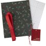 Christmas Holly Wrapping Paper, Gift Tags And Ribbon, thumbnail 2 of 2