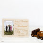 Parents Of Groom Personalised Photo Frame, thumbnail 2 of 3