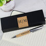 Personalised Initial And Name Pen Set Gift, thumbnail 1 of 4