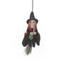 Handmade Felt Hermione The Witch Decoration, thumbnail 2 of 2