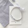 Personalised Word Bracelet In Silver Or Gold Filled, thumbnail 4 of 4
