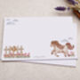 A5 Personalised Children's Stationery Set Gift With Horse Design, thumbnail 6 of 9